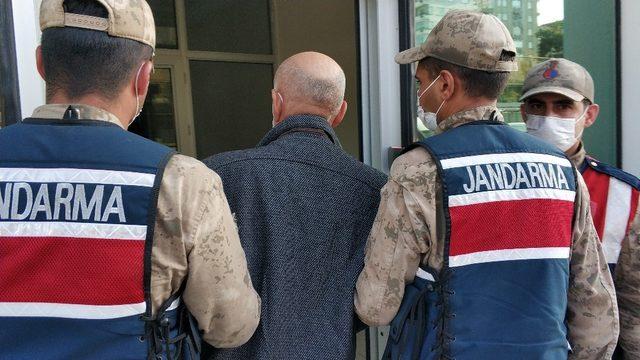 Hırsızlık suçundan 5 yıl cezası bulunan şahıs jandarma tarafından yakalandı