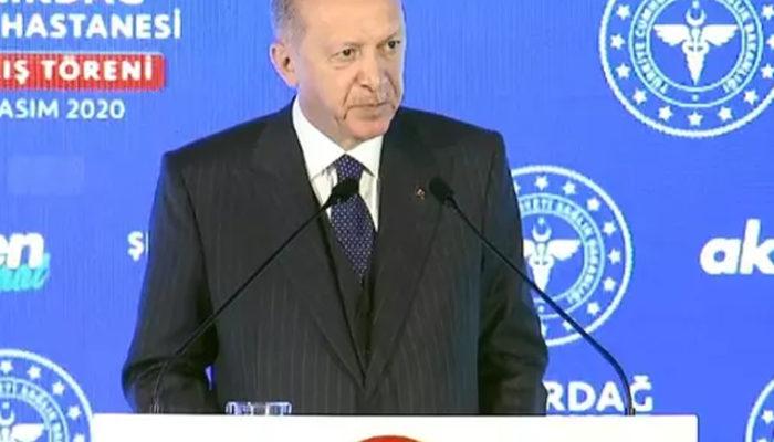 Cumhurbaşkanı Erdoğan'dan koronavirüs aşısı açıklaması