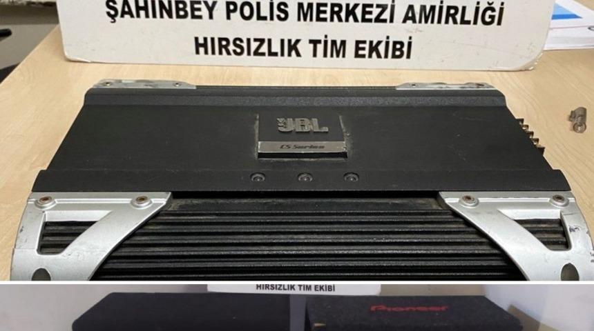 Şahinbey&rsquo;de 11 farklı oto hırsızlık olayının zanlısı yakalandı