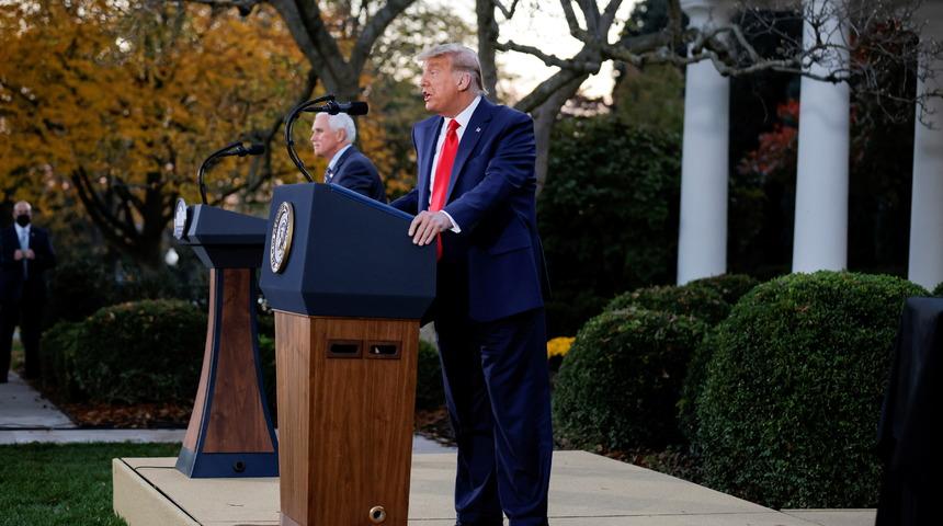 Trump'tan koronavirüs aşısı açıklaması: Nisana kadar tüm nüfusa yetecek kadar aşımız olacak