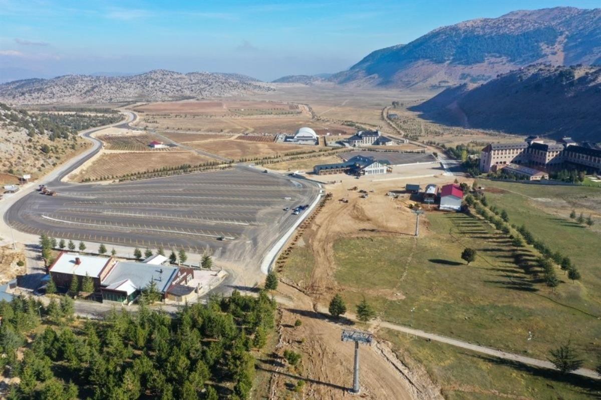 Davraz Kayak Merkezi kış sezonuna hazırlanıyor