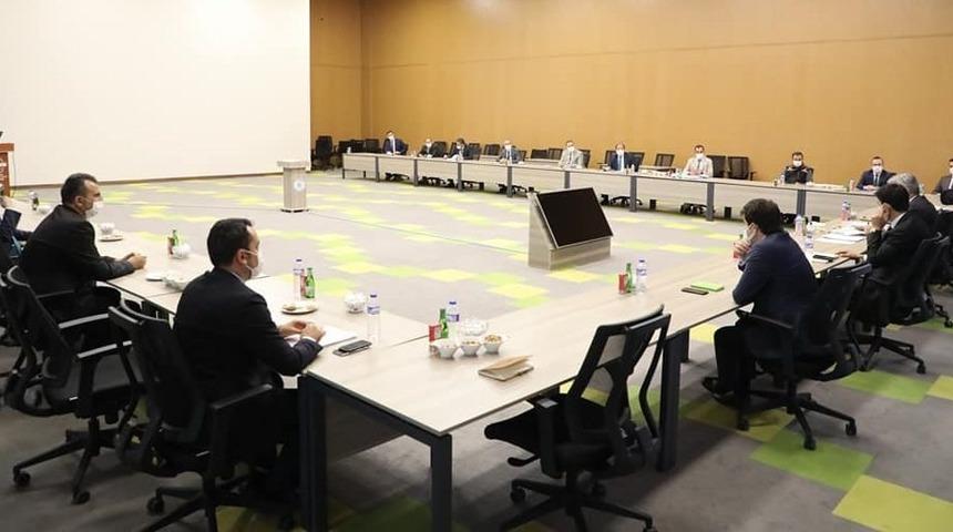 Erzincan&rsquo;da yatırımcı kuruluşlar ile değerlendirme toplantısı ger&ccedil;ekleştirdi