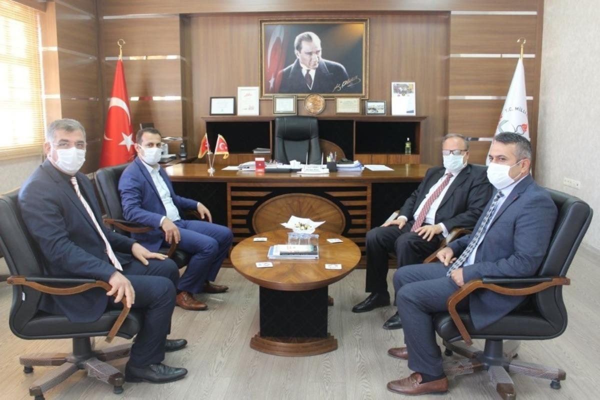 M&uuml;d&uuml;r Alag&ouml;z, &ccedil;alışmalar hakkında bilgi aldı