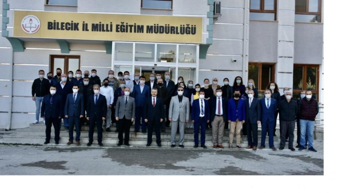 İl Milli Eğitim M&uuml;d&uuml;r&uuml; &Ccedil;elik, kuruma veda etti