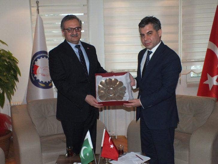 Pakistan ve Rusya büyükelçiliklerinden SANKON’a ziyaret G1