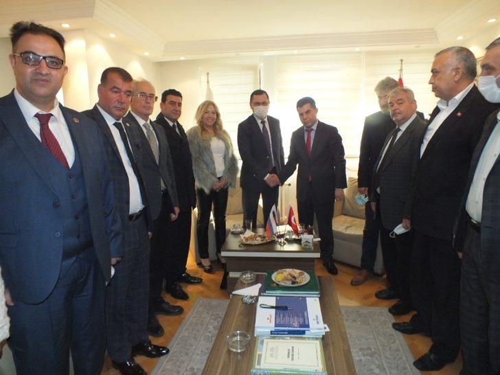 Pakistan ve Rusya büyükelçiliklerinden SANKON’a ziyaret G3