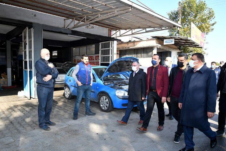 Gürkan’dan sanayi esnafıyla istişare G1