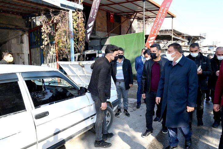 Gürkan’dan sanayi esnafıyla istişare G3