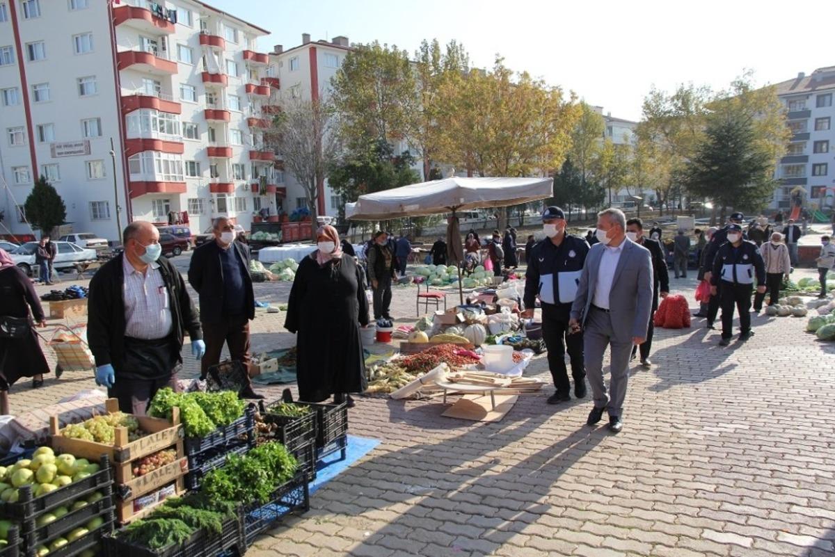 Sungurlu&rsquo;da zabıta ekipleri korona vir&uuml;s denetimi yaptı