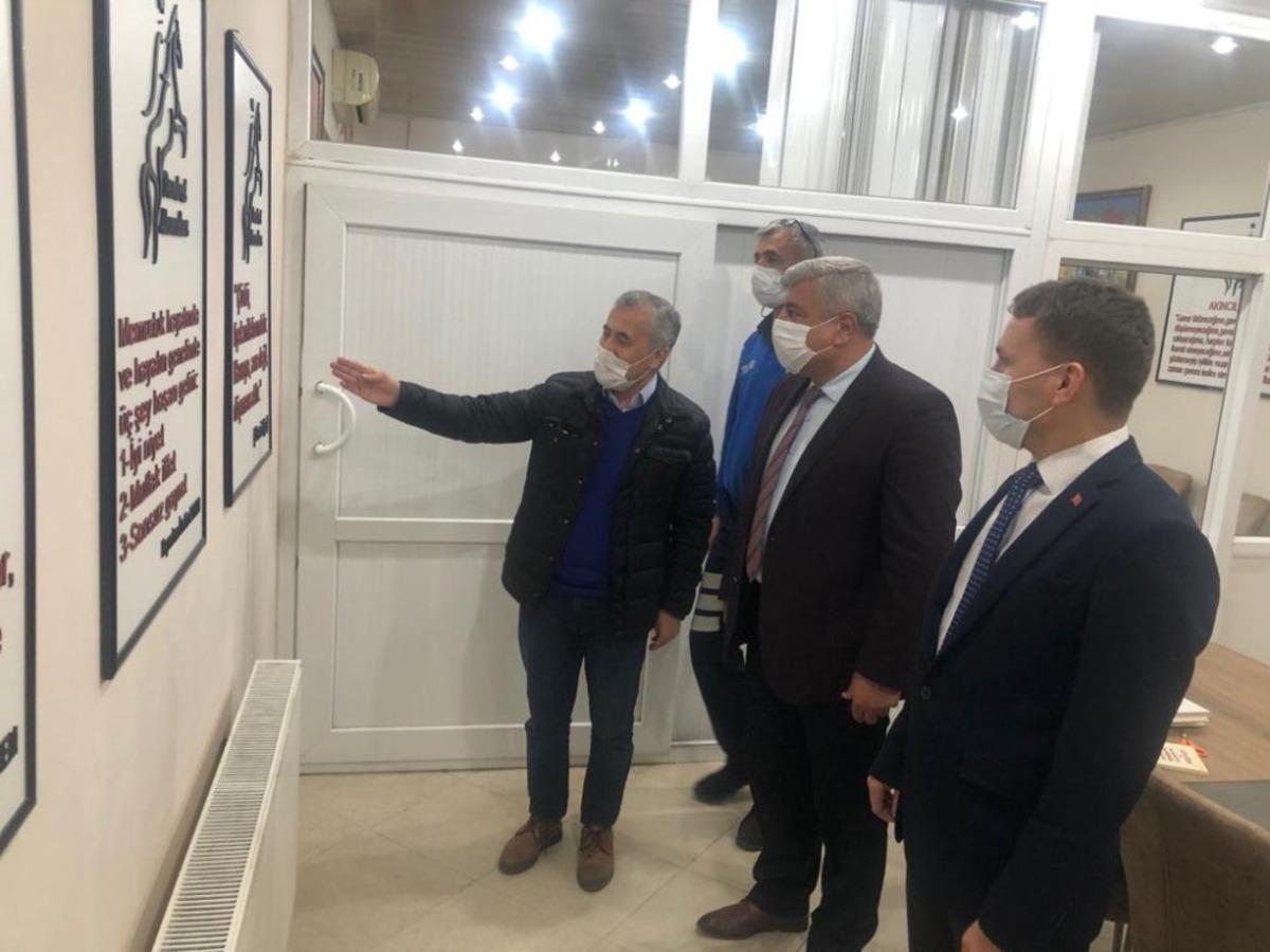 B&uuml;y&uuml;kşehir Zabıtası Demirci&rsquo;de HES kodu uygulamasını anlattı