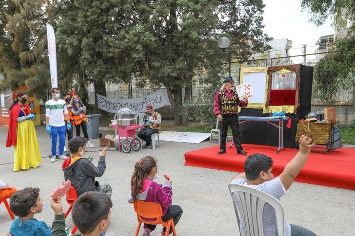 Buca Belediyesinden çadır kentin miniklerine hafta sonu sürprizi G3