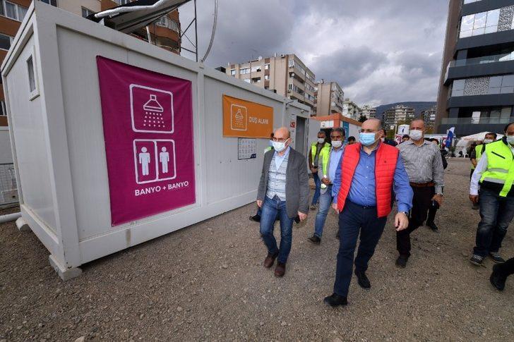 Başkan Soyer’den çadırdaki depremzedelere ziyaret G2