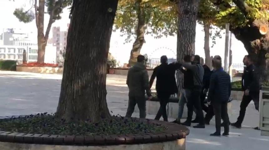 Bursa’da MasterChef'in çekimleri öncesi yumruk yumruğa kavga