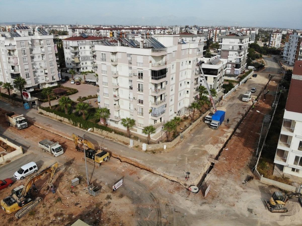 Kepez&rsquo;de 10 mahaleye 130 km&rsquo;lik kanalizasyon hattı
