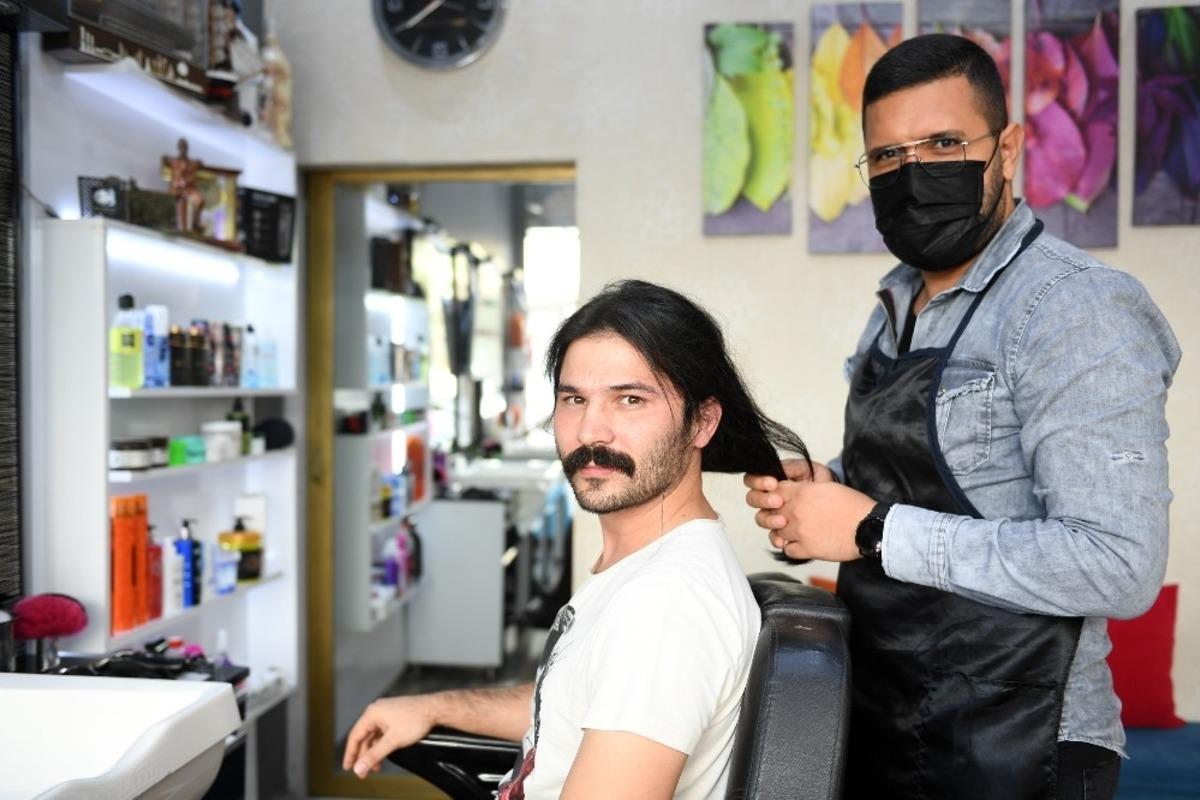 Belediye personelinden &rsquo;sa&ccedil;ım sa&ccedil;ın olsun&rsquo; kampanyasına destek