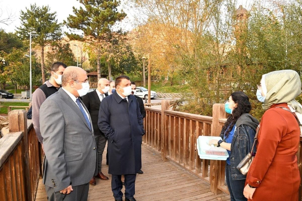 Turgut &Ouml;zal Tabiat Parkı&rsquo;ında yenileme &ccedil;alışmaları başladı