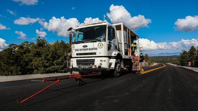 Denizli Kayak Merkezi, yol kalitesiyle dünya standartlarına kavuştu