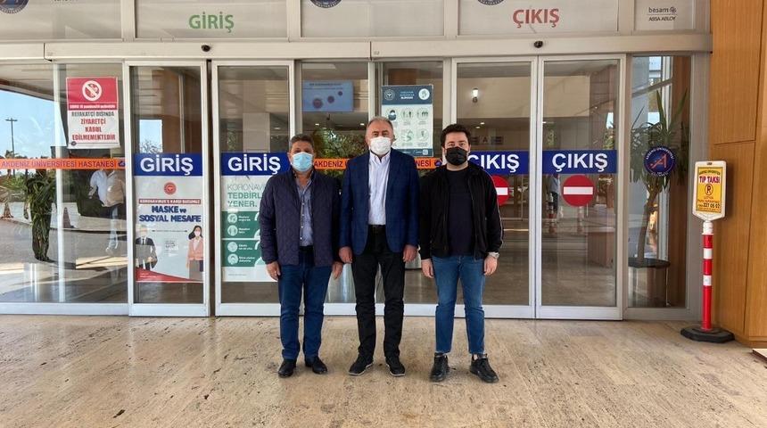 Başkanvekili Hacıarifoğlu, Başkan B&ouml;cek&rsquo;i ziyaret etti