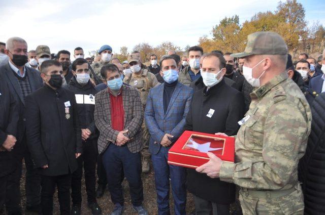 Şemdinli’de vefat eden Kıbrıs gazisi son yolculuğuna uğurlandı