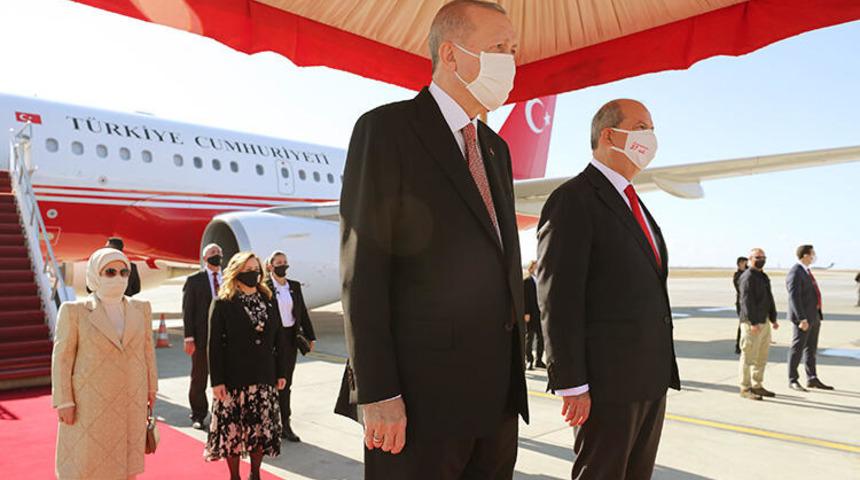 Cumhurbaşkanı Erdoğan ve Devlet Bahçeli'den Kapalı Maraş ziyareti!