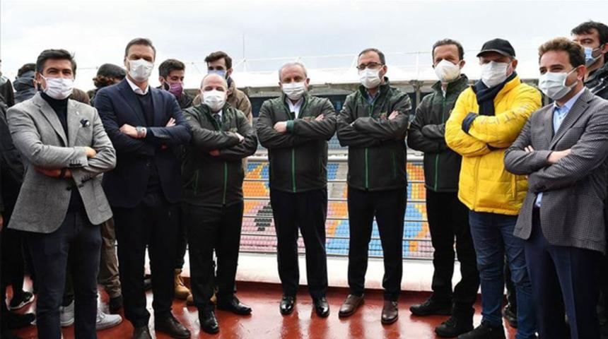 TBMM Başkanı Mustafa Şentop, Formula 1 pistini inceledi