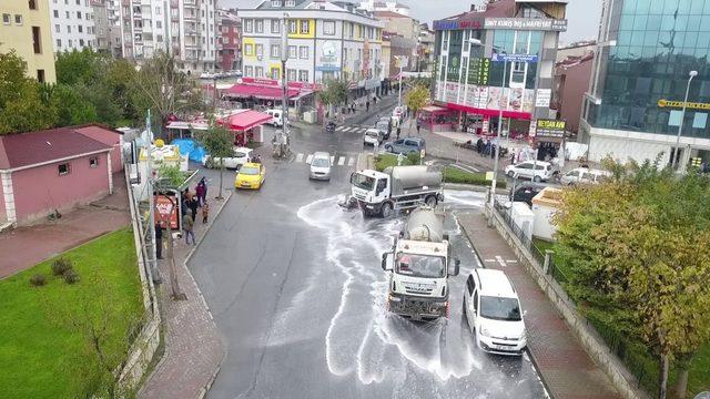 Başakşehir’de dezenfekte çalışmaları