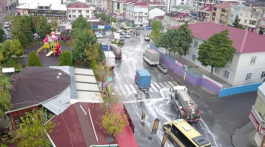 Başakşehir&rsquo;de dezenfekte &ccedil;alışmaları