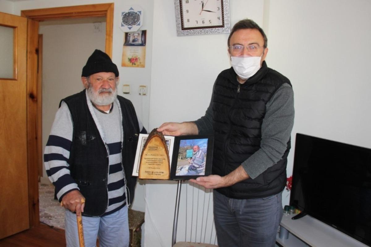 Eserlere eser katan taş ustasına vefa