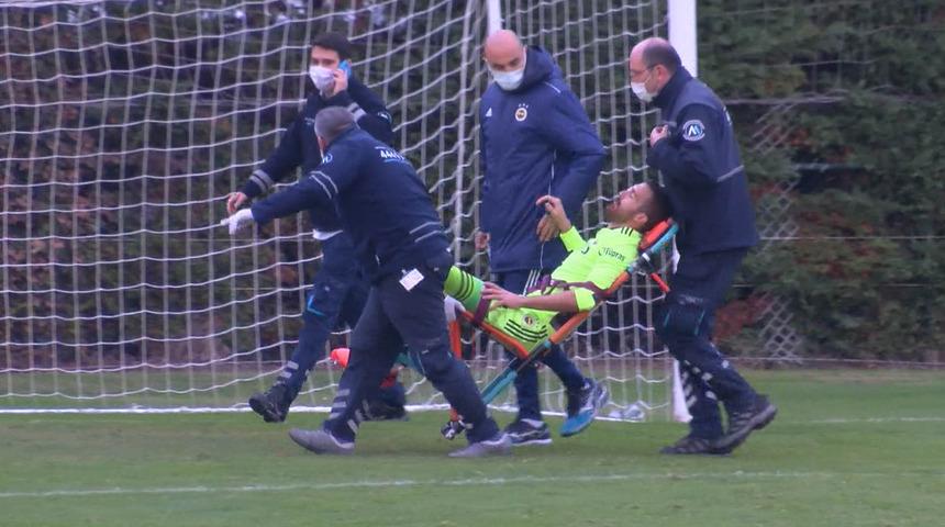 Fenerbahçe'de Harun Tekin'in elmacık kemiği kırıldı!