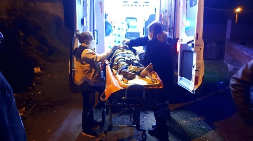 Psikolojik sorunları olan kadın 2&rsquo;nci kattan atladı