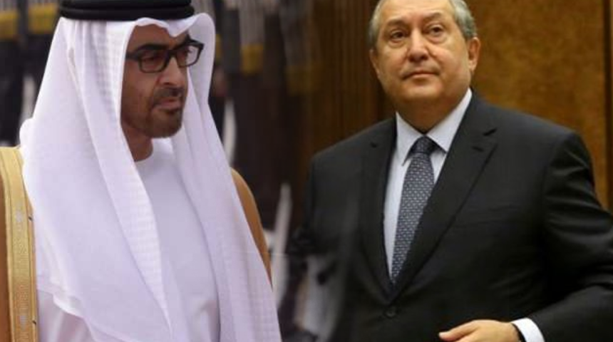 Ermenistan Cumhurbaşkanı Sarkisyan, BAE'de Azerbaycanla yapılan ateşkesi görüştü