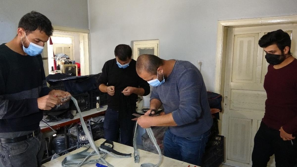 (&Ouml;zel) Atıl durumdaki malzemelerden &ouml;ğrencilere sırt &ccedil;antası
