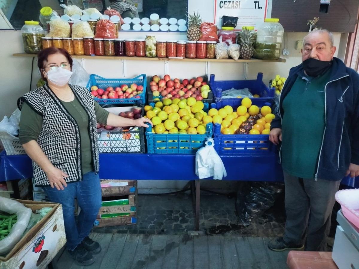 Aydın&rsquo;da manavlarda kış yoğunluğu başladı