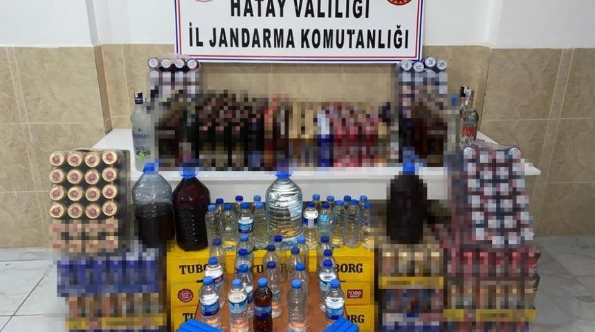 Hatay&rsquo;da 241 litre ka&ccedil;ak i&ccedil;ki ele ge&ccedil;irildi