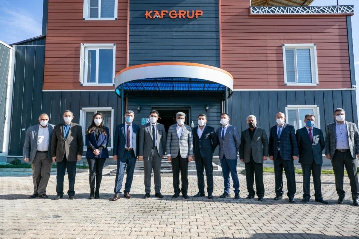 Vali Mehmet Emin Bilmez&rsquo;den Kaf Gruba ziyaret