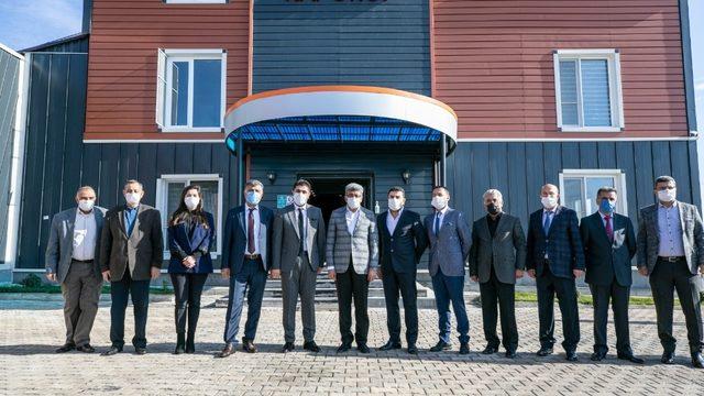 Vali Mehmet Emin Bilmez’den Kaf Gruba ziyaret