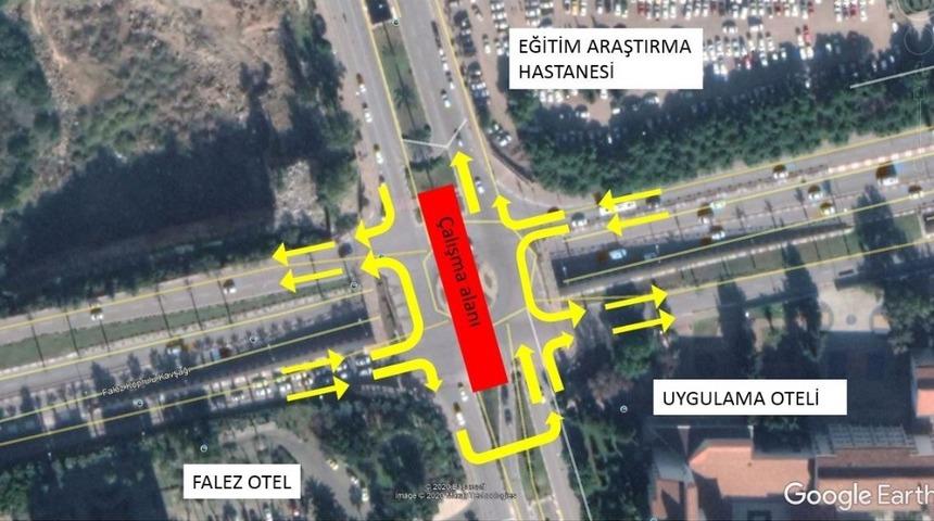 Falez Kavşağı 20 g&uuml;nl&uuml;ğ&uuml;ne trafiğe kapanacak