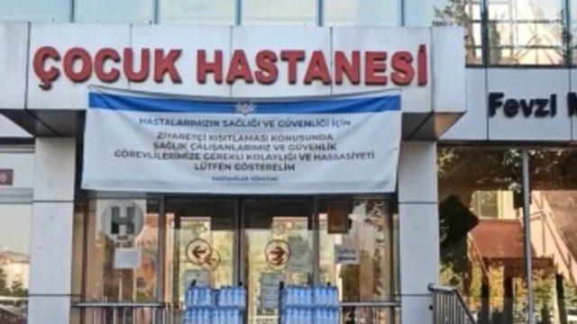 Hayır için, hastanede yatan tüm hastalara su dağıtıldı