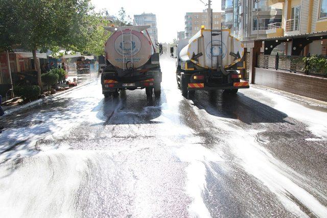 Haliliye’de salgınla mücadele sürüyor