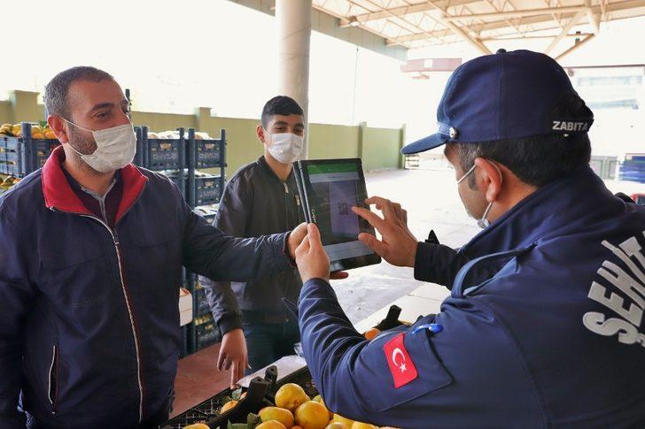 Pazarcı esnafına HES kodu denetimi yapıldı G4