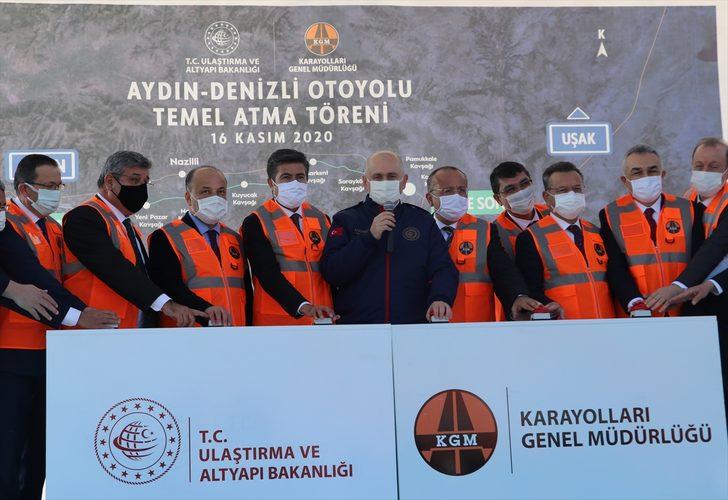 Aydın-Denizli Otoyolu temeli atıldı G2