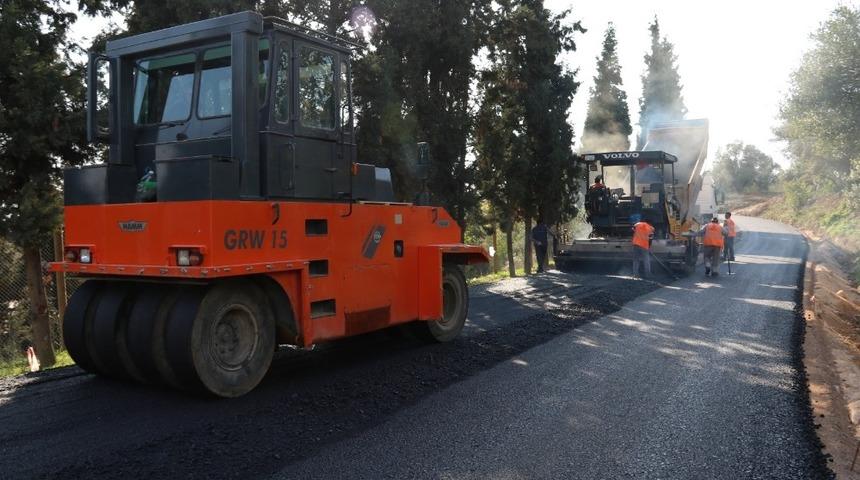Darıca sahil parkı i&ccedil;erisinde yol konforu arttırılıyor