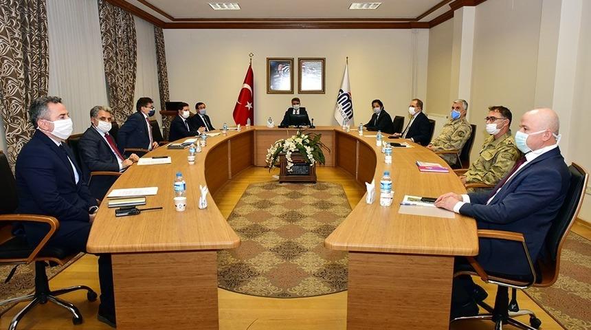 Üniversite güvenlik toplantısı yapıldı