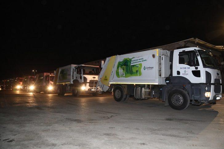 Çankaya temizlik nöbetinde G5