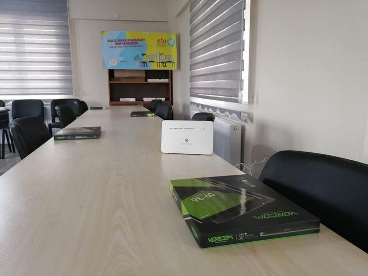 Düzce’de 19 noktaya EBA noktası kuruldu G3