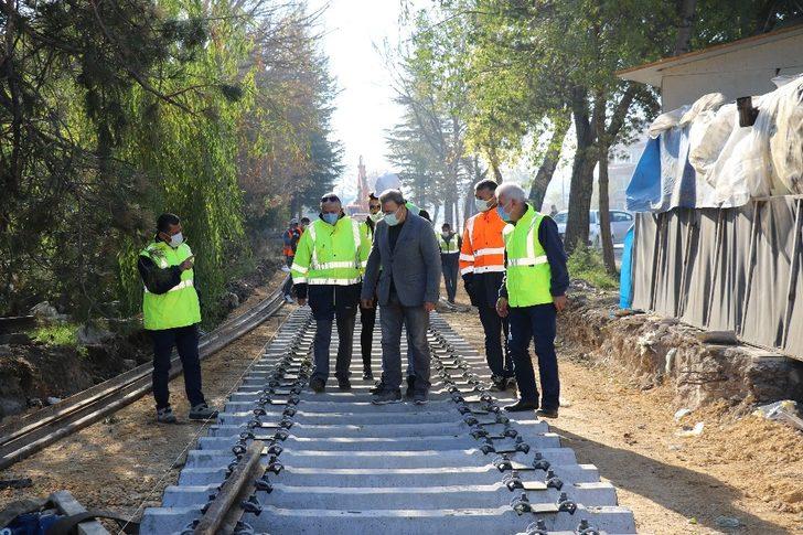 70 yıllık askeri demiryolu hattı yenileniyor G1