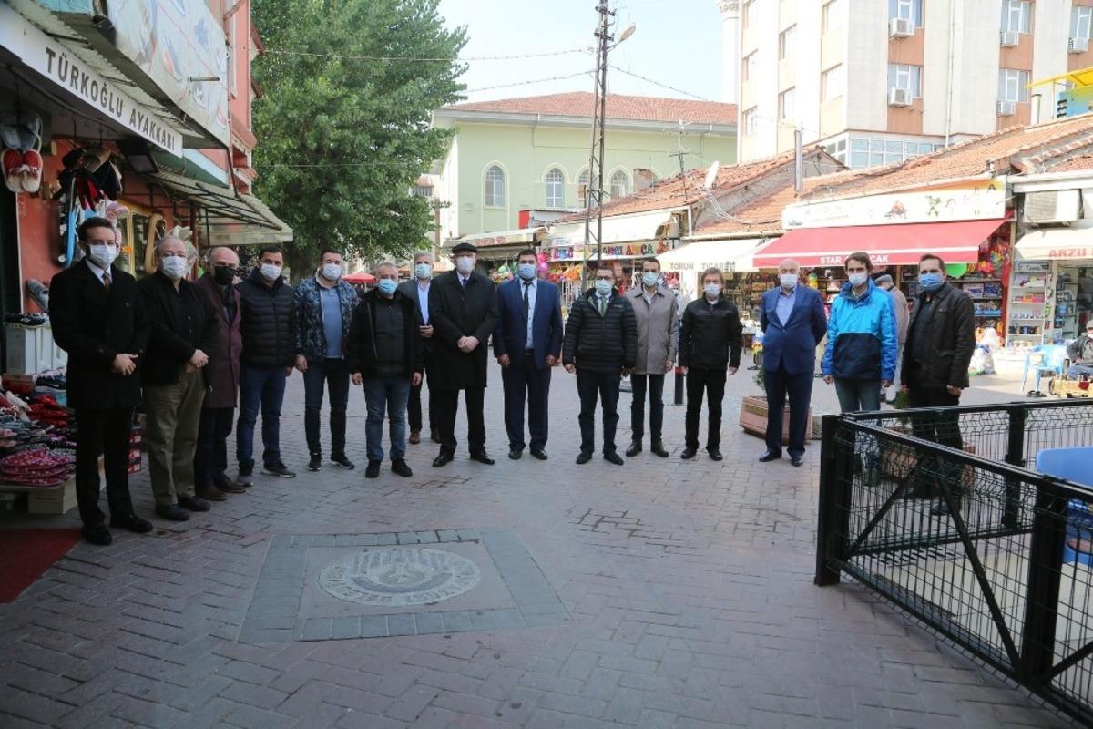 Başkan Kurt Hamamyolu esnafıyla buluştu