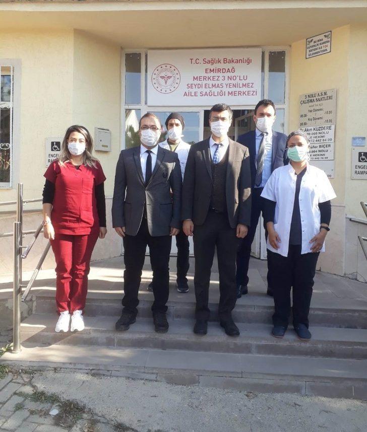 Sağlık Müdürü Korkmaz, Emirdağ ilçesinde sağlık ünitelerini inceledi G2