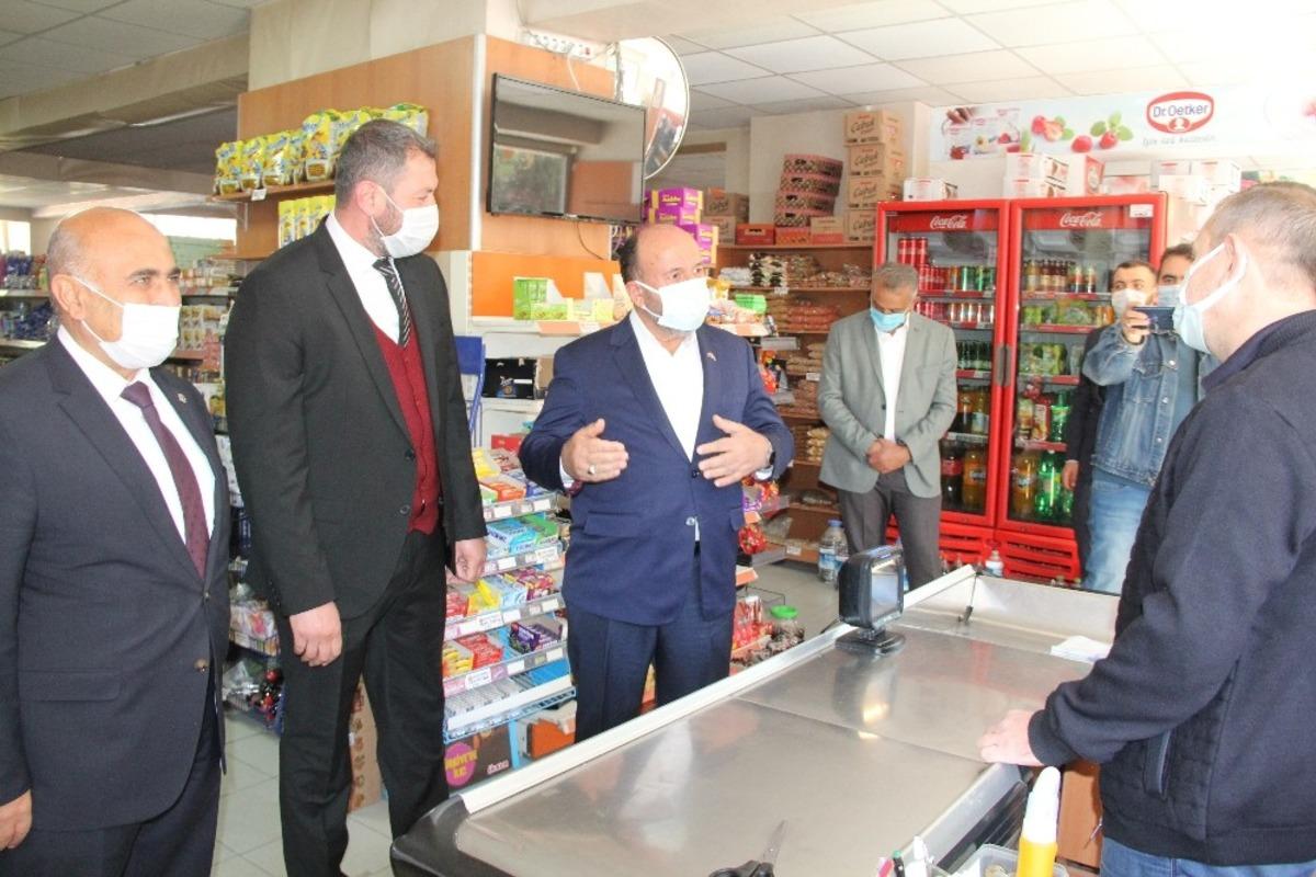 Milletvekili Kavuncu&rsquo;dan esnaf ziyareti