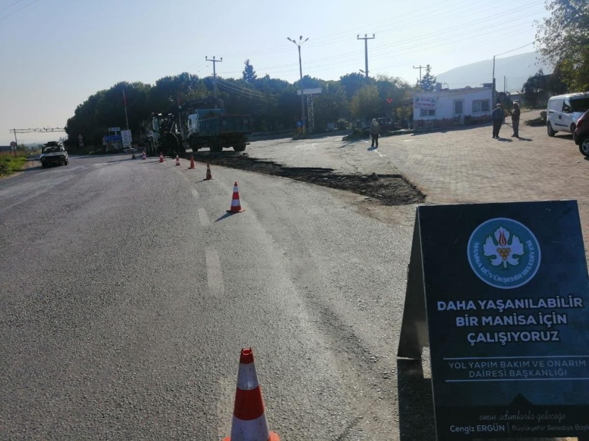 Halitpaşa&rsquo;da sıcak asfalt başladı